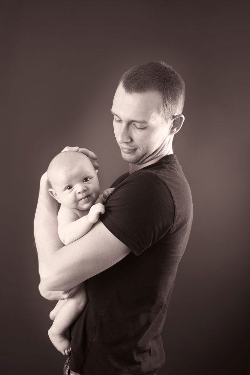 séance photo bébé parent